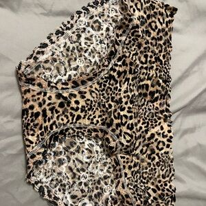 Victoria's Secret Leopard Print Lace Panties